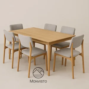 میز و صندلی چوبی