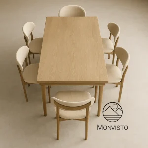 ست میز و صندلی 6 نفره