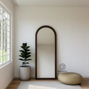 آینه قدی ایستاده چوبی مدل آرکو (Arco) عرض 70