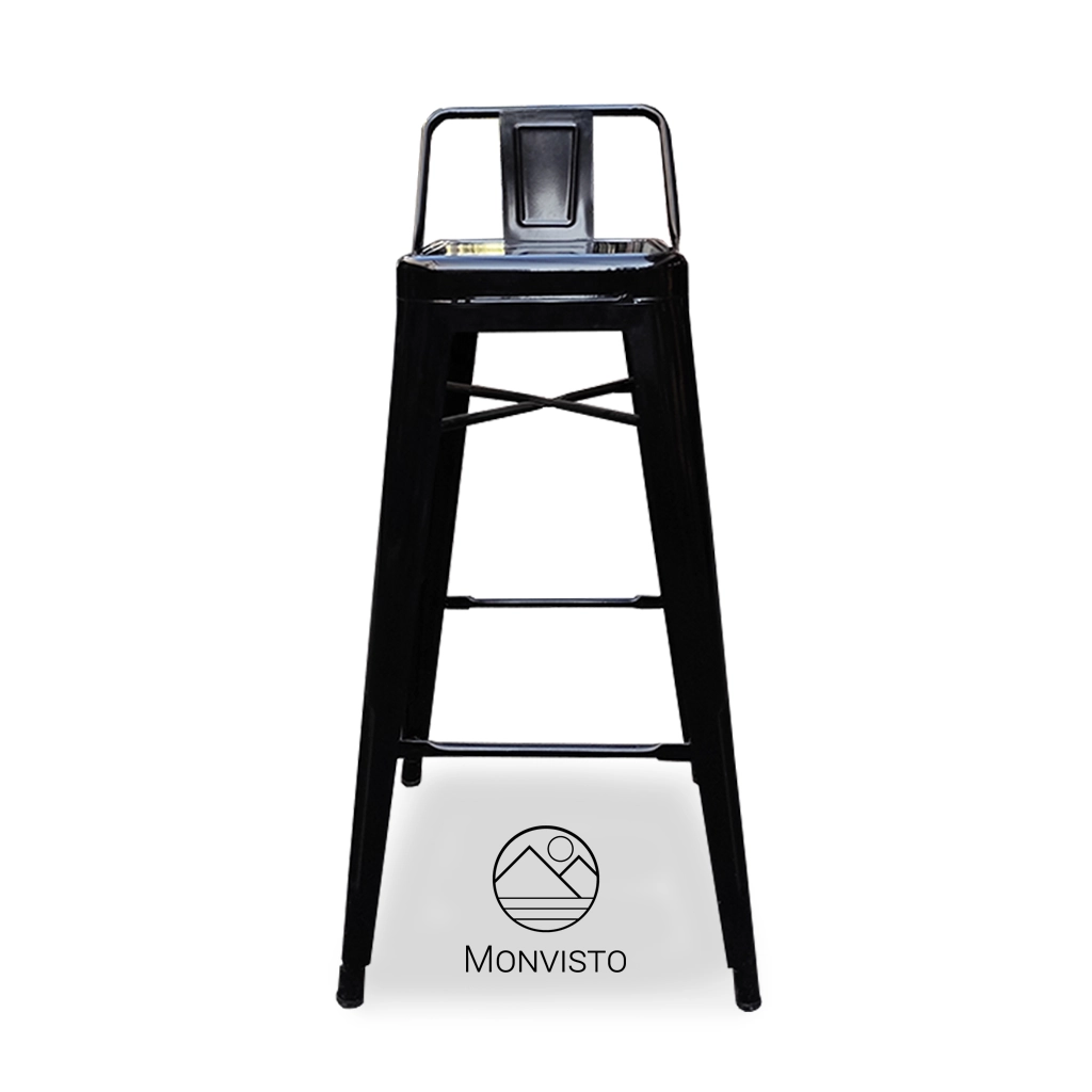 صندلی پشتی دار فلزی اپن آشپزخانه